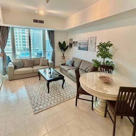 Marina View With Pool, Gym, Tennis Court, 5 Mins To Beach Dubai Exterior photo