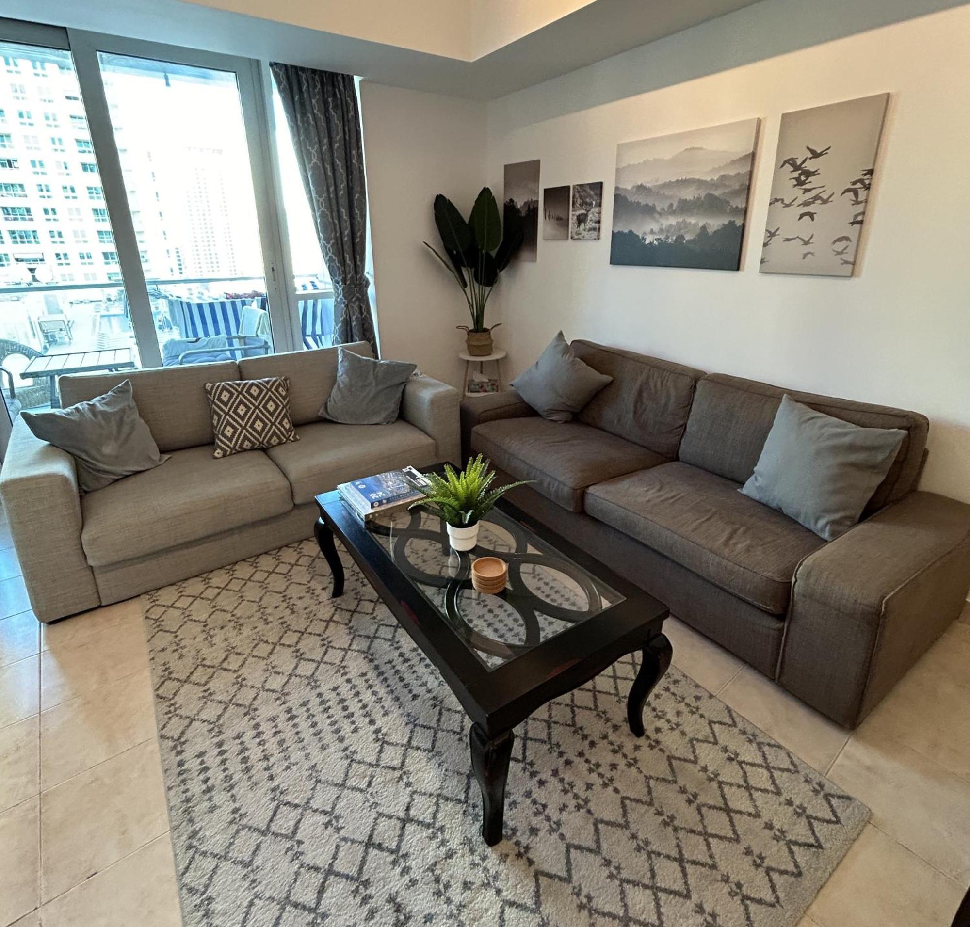 Marina View With Pool, Gym, Tennis Court, 5 Mins To Beach Dubai Exterior photo